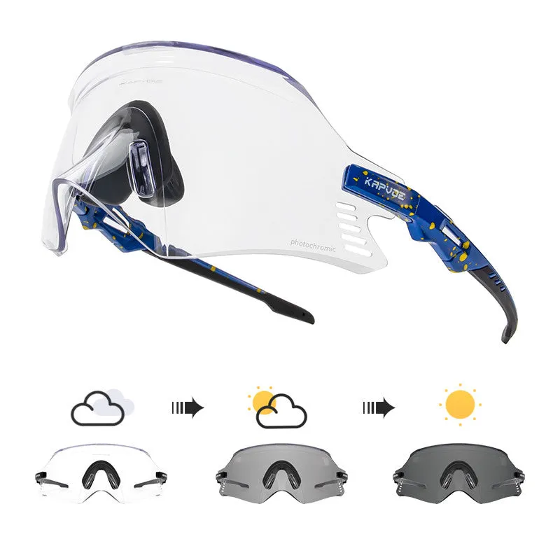 Kapvoe X2 Photochromic Sports Sunglasses