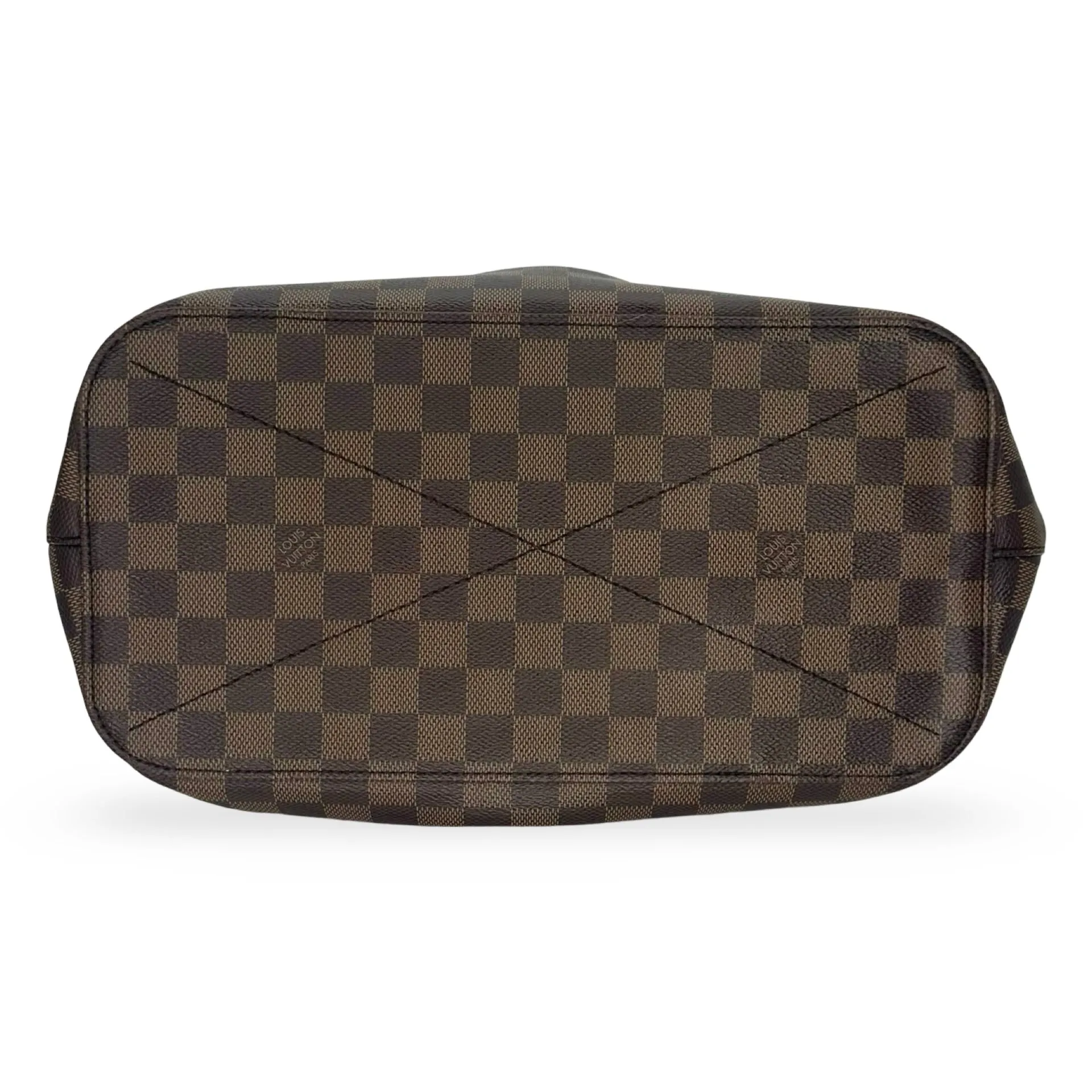 LOUIS VUITTON: Damier Ebene Sienna GM