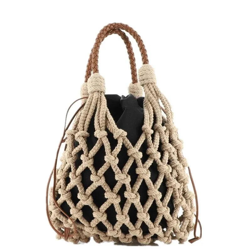 Maddie Braided Net Bag