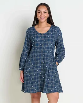 Maple Button Front Dress