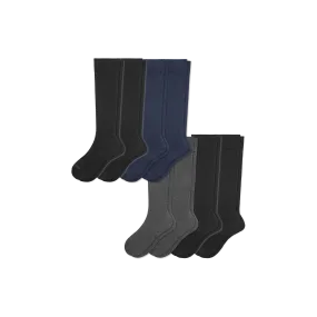 Men's Dress Over the Calf Sock 8-Pack