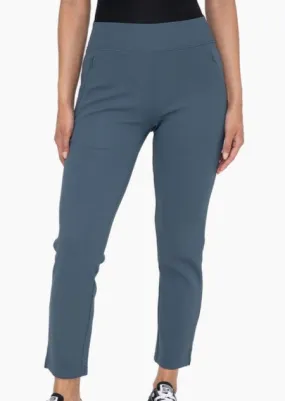 Midnight Teal Tapered Active Pant