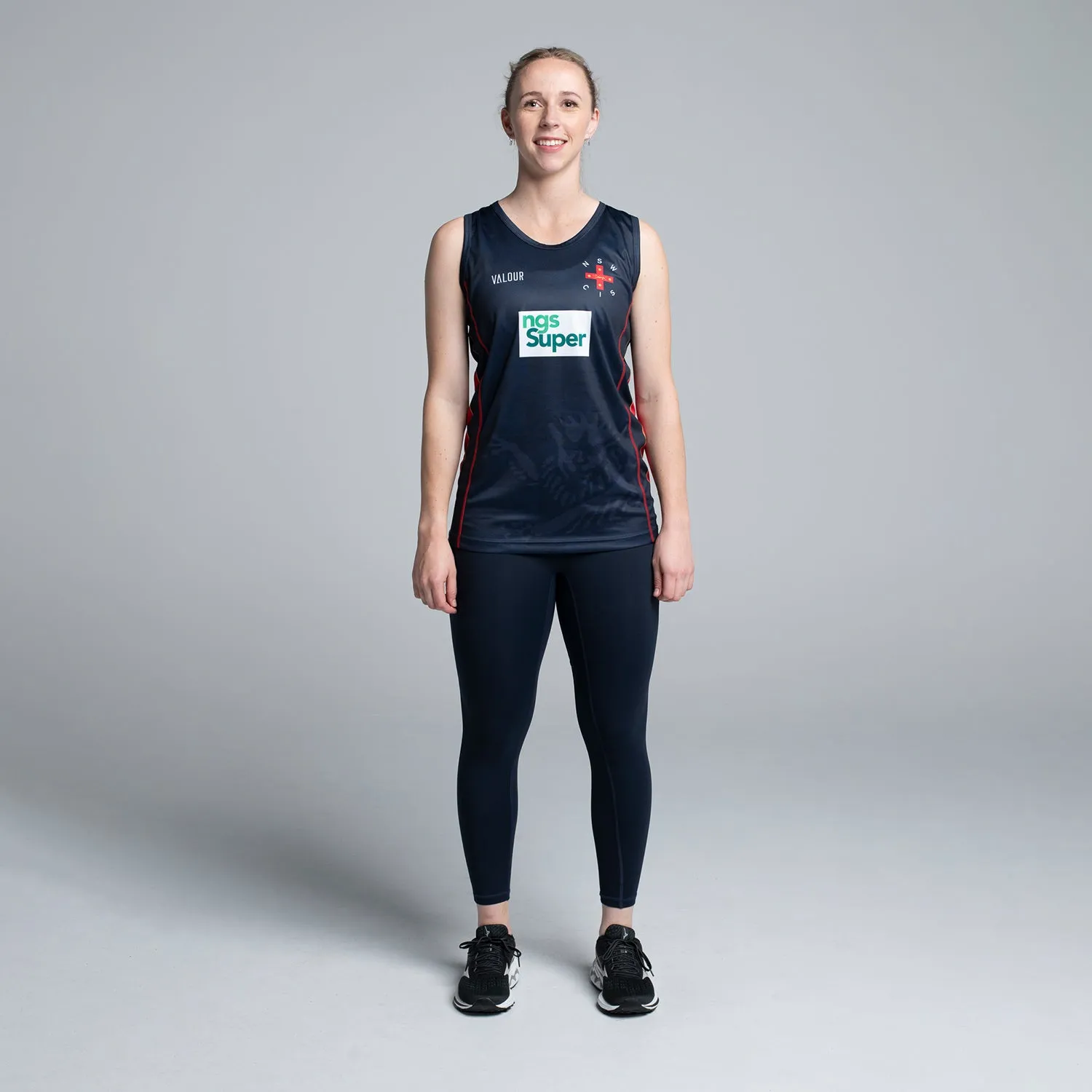 NSW CIS Volleyball Ink Singlet