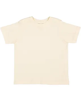 Rabbit Skins Toddler Fine Jersey T-Shirt # 3321 Natural