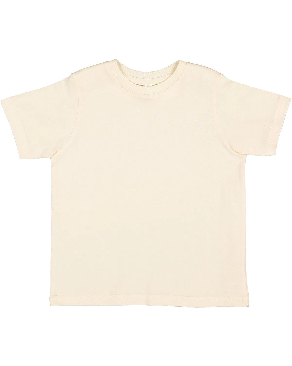 Rabbit Skins Toddler Fine Jersey T-Shirt # 3321 Natural