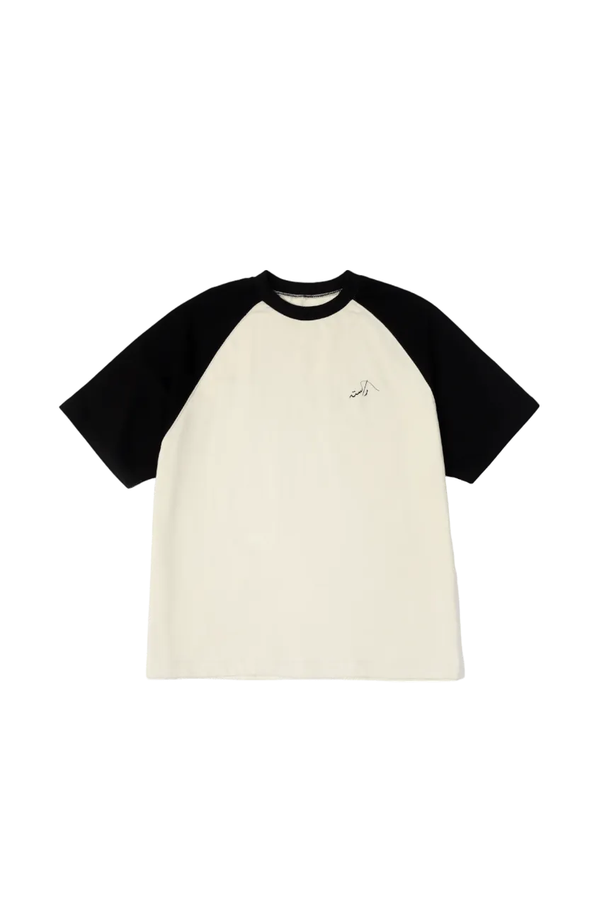 RAGLAN BEIGE MADE IN PAK T-SHIRT