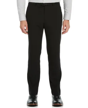 Slim Fit Black Stretch Wool Blend Suit Pant