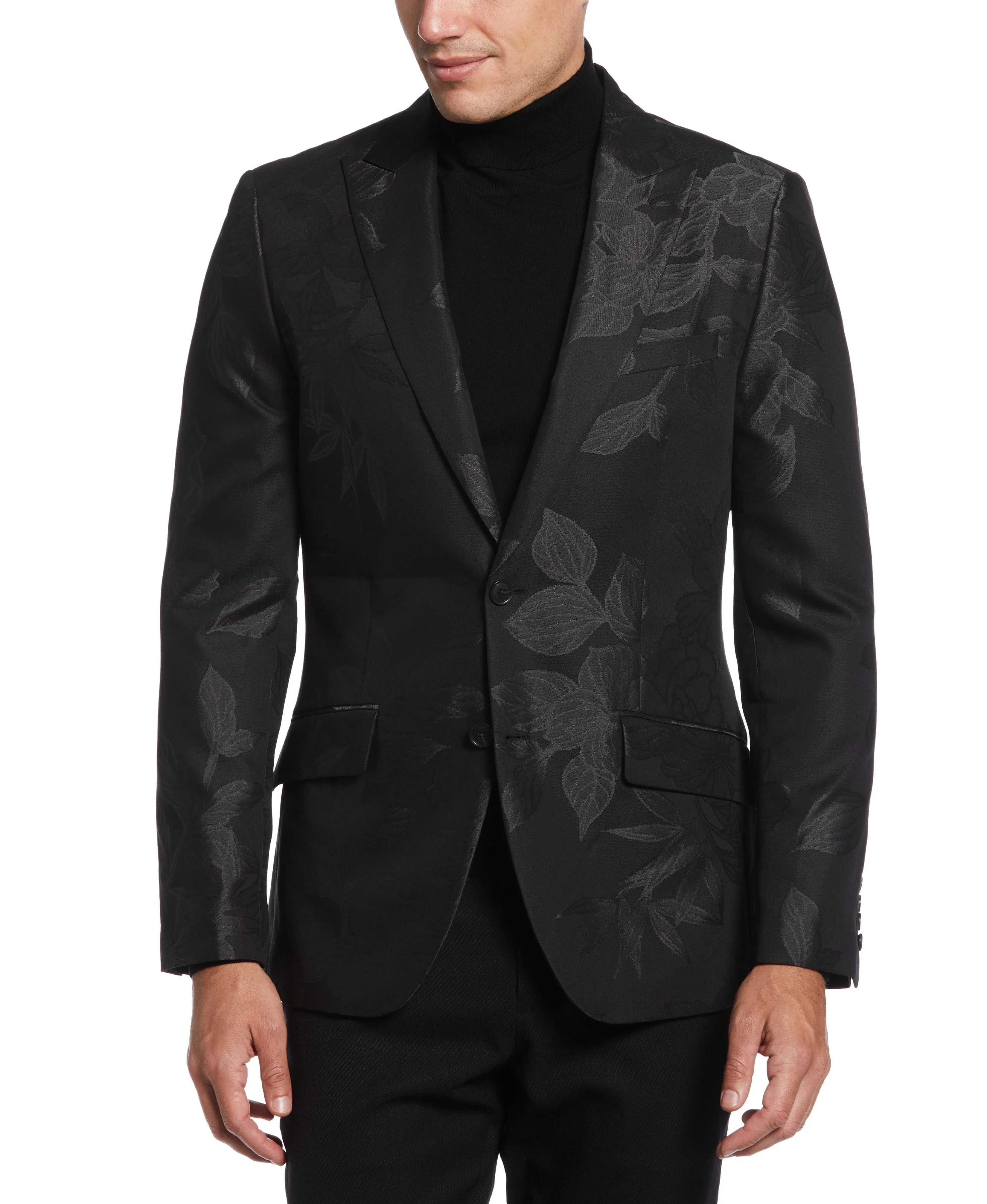 Slim Fit Jacquard Sport Jacket