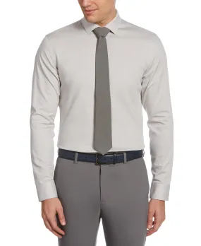 Slim Fit Light Gray Dress Shirt