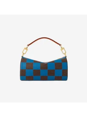 Soft Polochon PM Shoulder Bag Blue