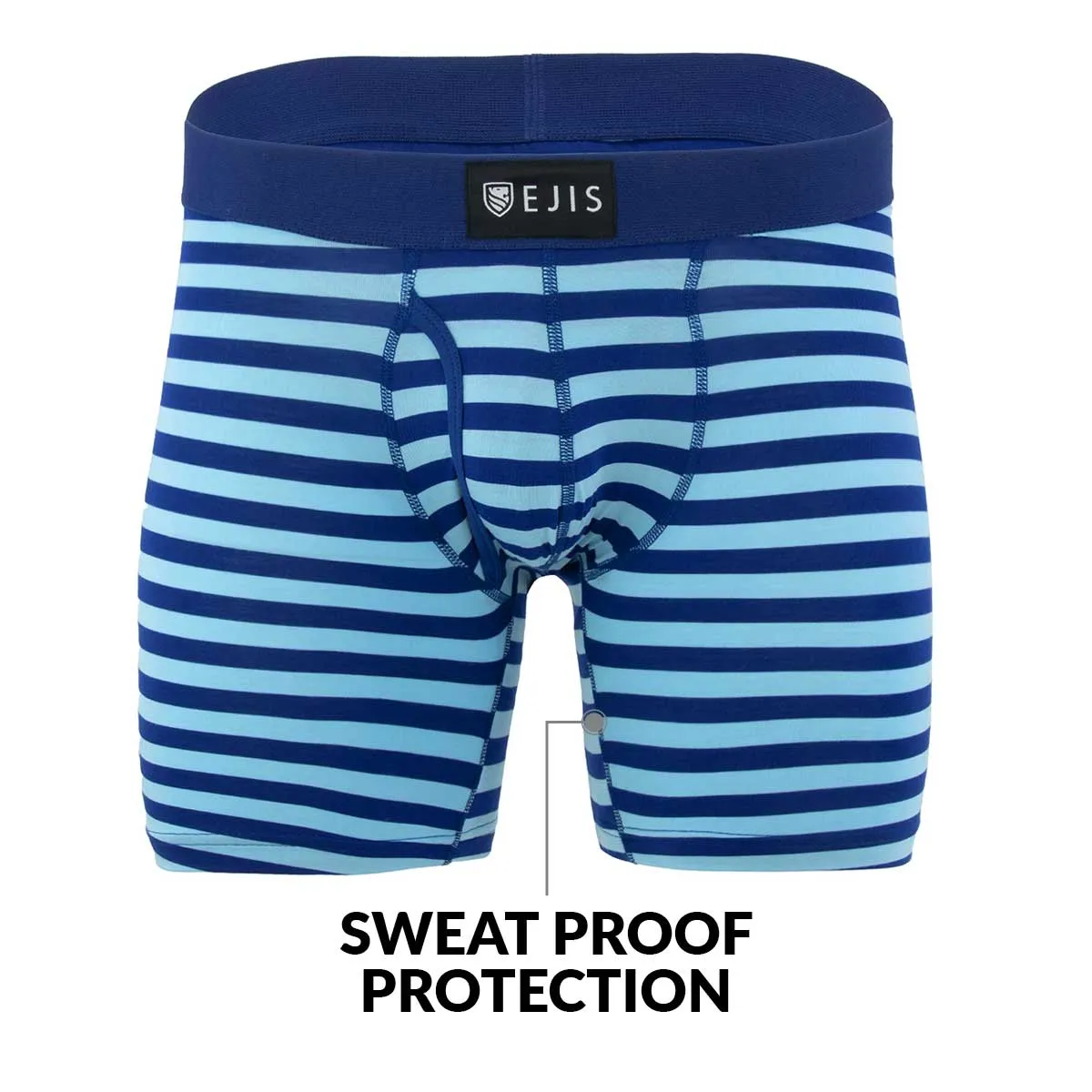 Sweat Proof Men's Boxer Briefs with Fly