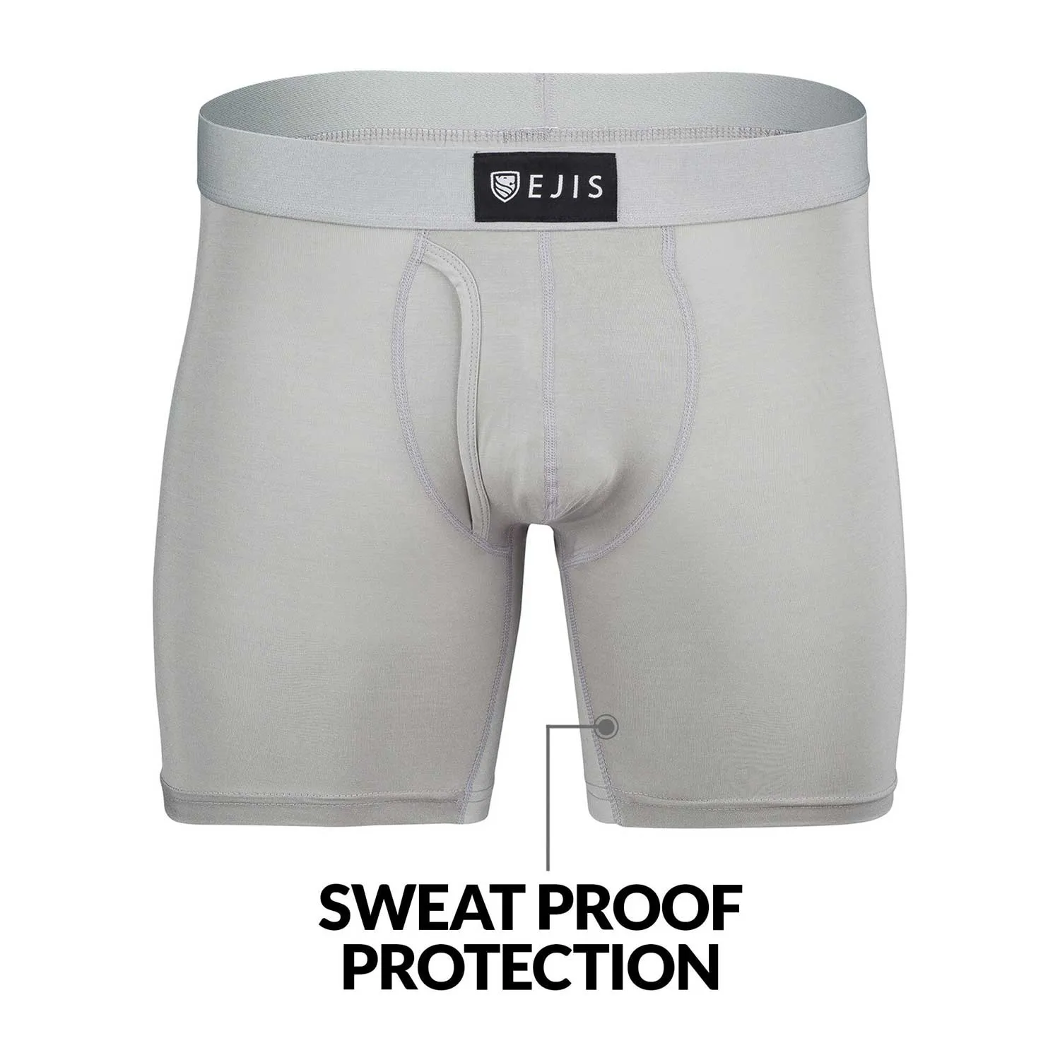 Sweat Proof Men's Boxer Briefs with Fly