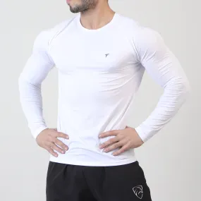 Tf-Full Sleeve White Alpha Tee