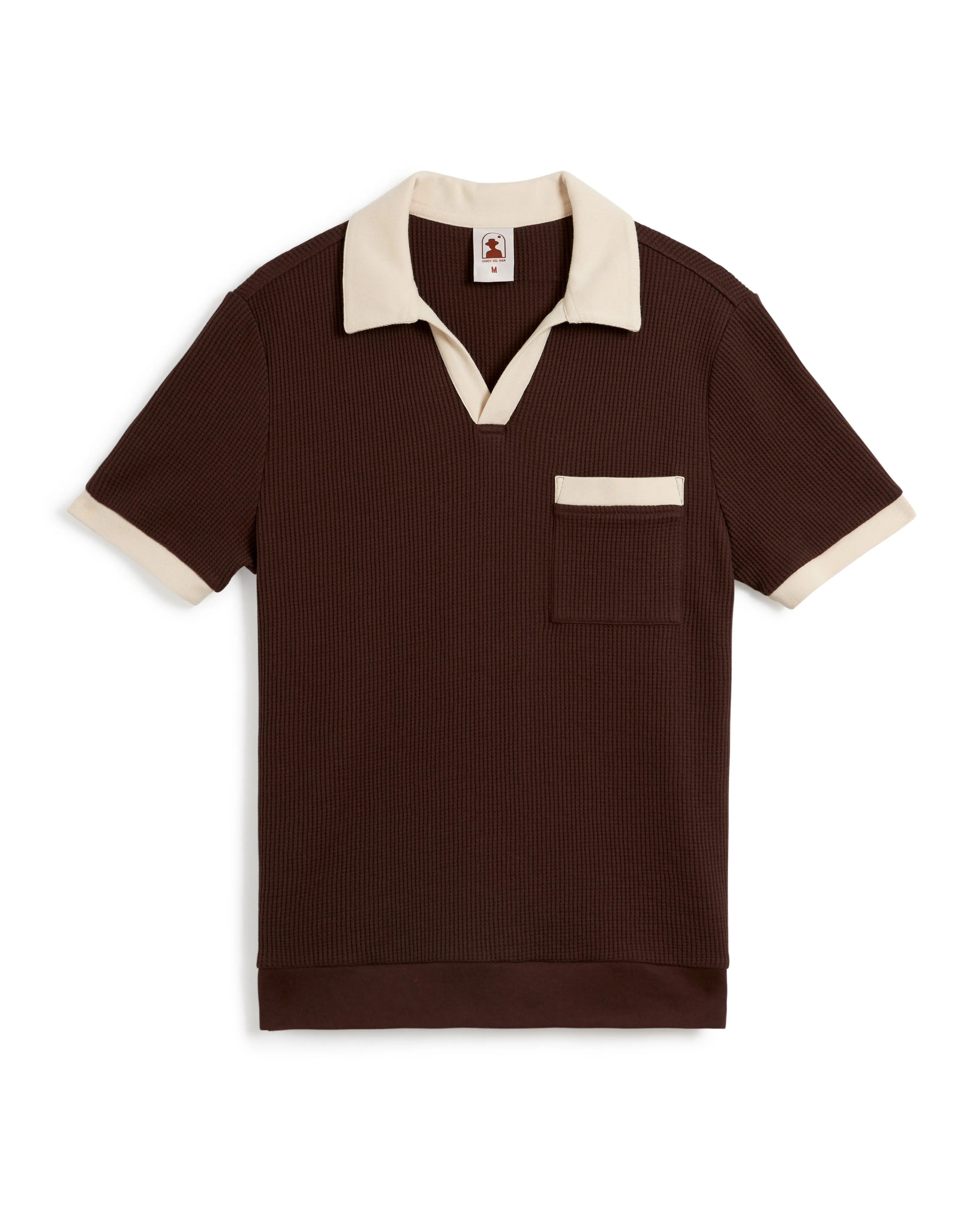 The Cannes Waffle Knit Shirt - Carajillo