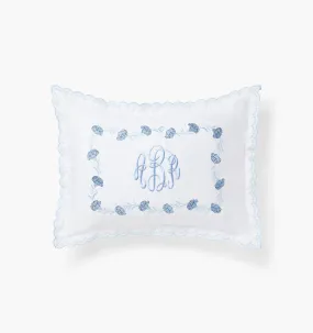 The Hollyhock Mini Pillow - Embroidery