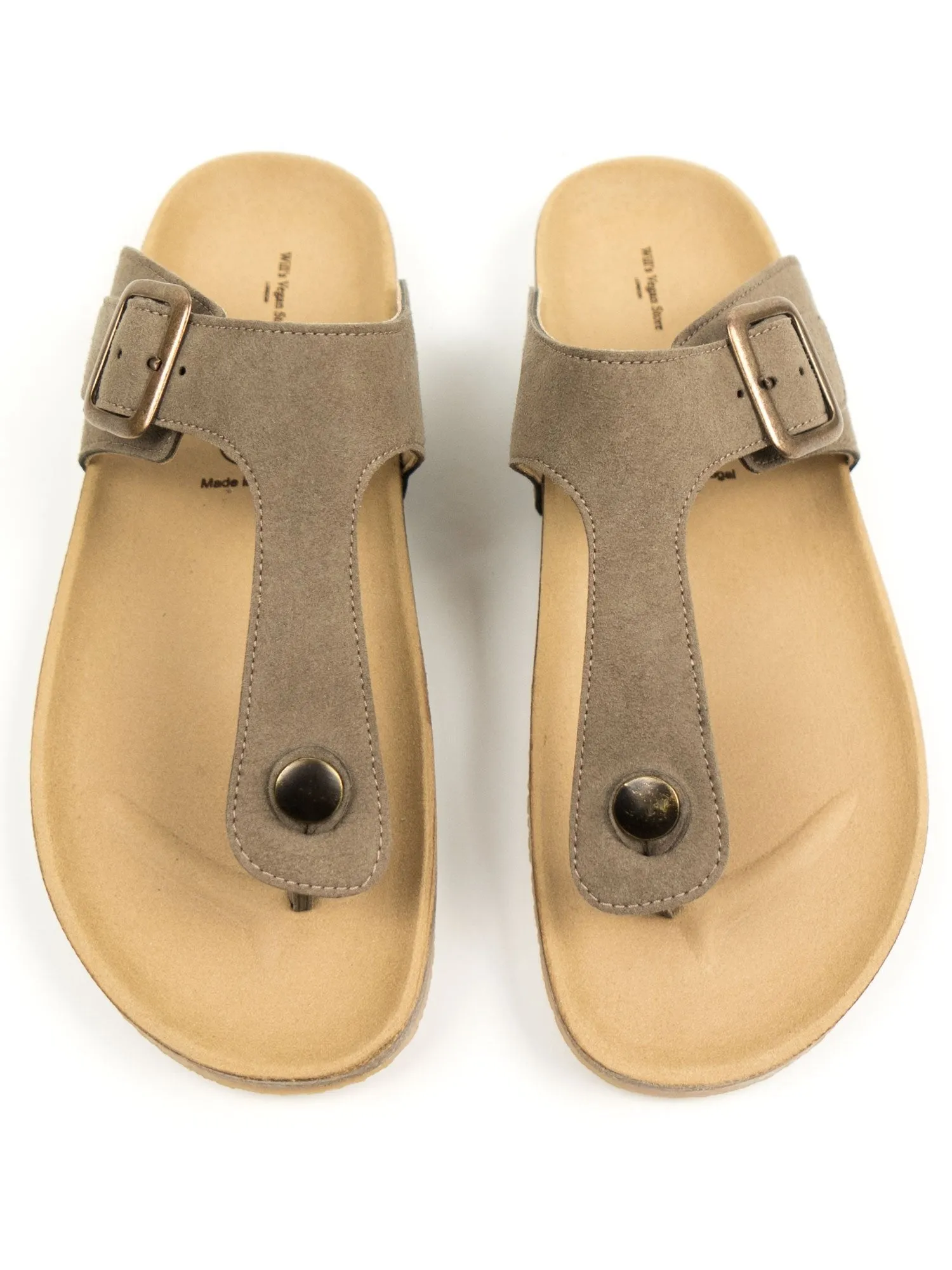 Toe Peg Footbed Sandals