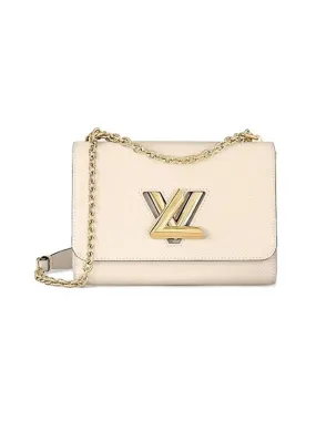 Twist MM Shoulder Bag White