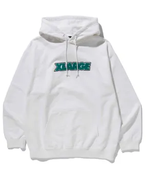 TWO TONE STANDARD LOGO PULLOVER HOODED SWEAT