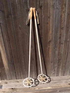 Vintage 10th Mountain Ski Poles