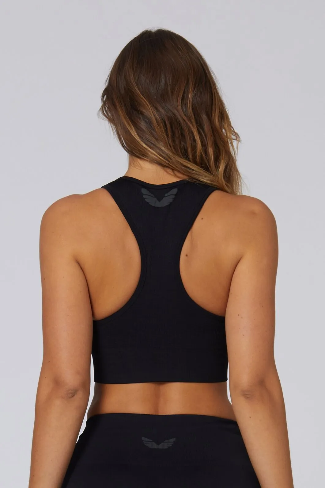 Wellness Warrior Seamless Bra -Black