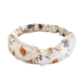 White Magnolia Flower Headband "Summer"