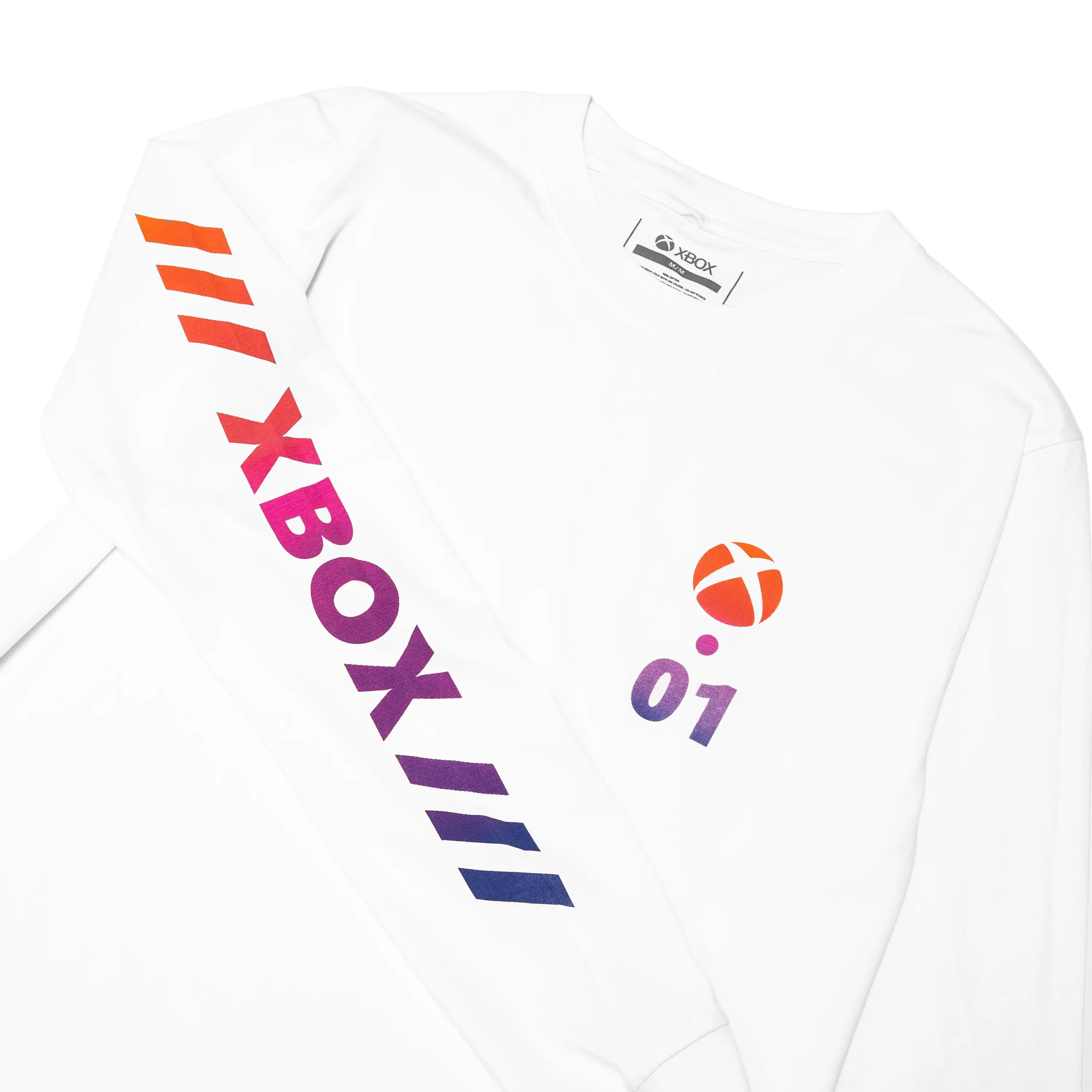 Xbox Sunset White Long Sleeve Tee