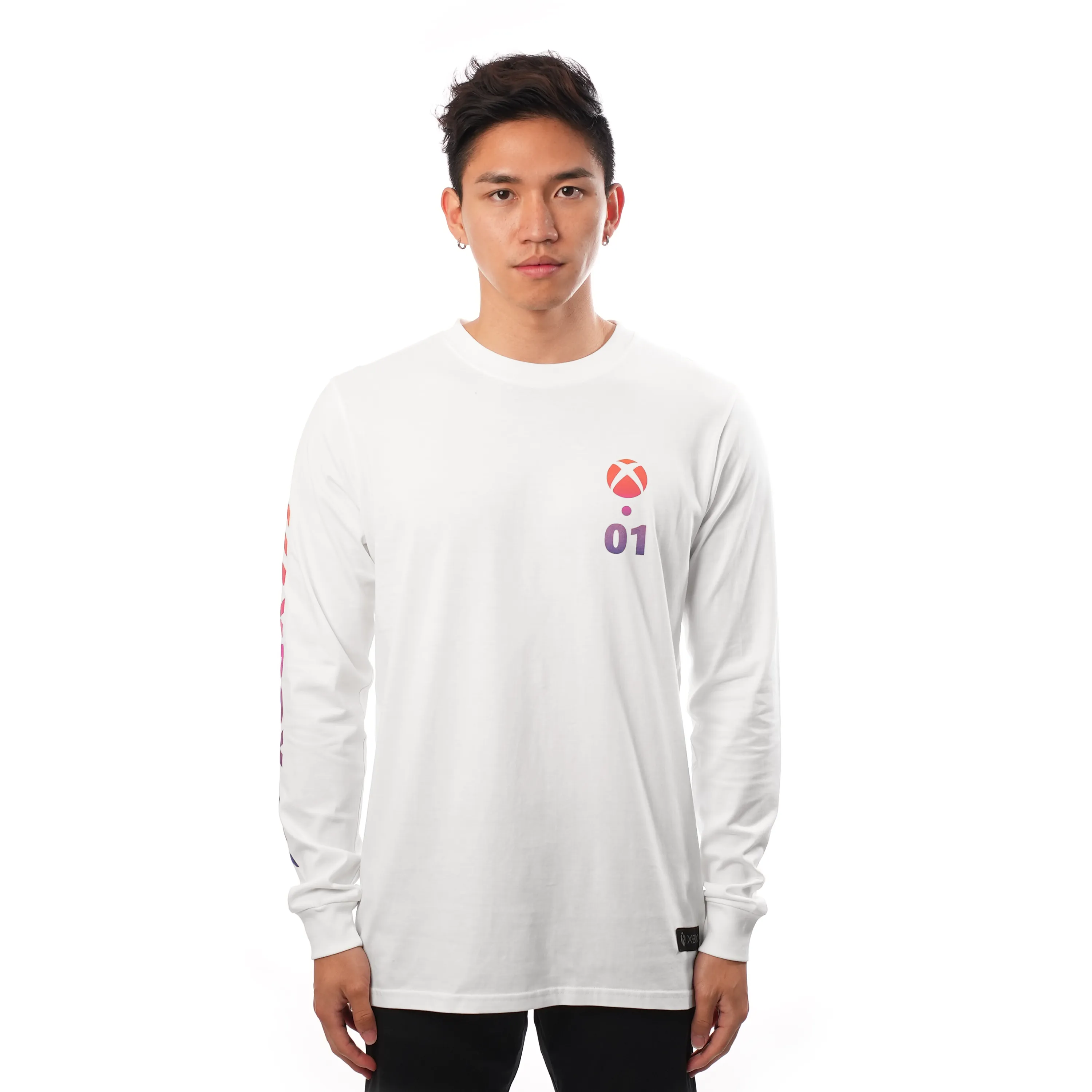 Xbox Sunset White Long Sleeve Tee